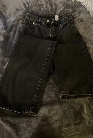 Wide-Leg Jeans H&M High-Waisted thumbnail 1