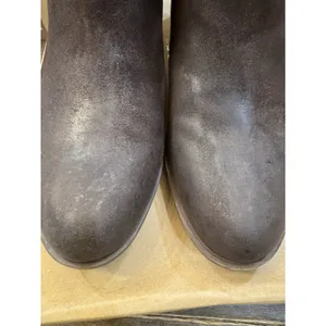 Lucky Brand Women's Basel Ankle Boot Chocolate Arezzo Wax Size 9.5 Distressed thumbnail 5