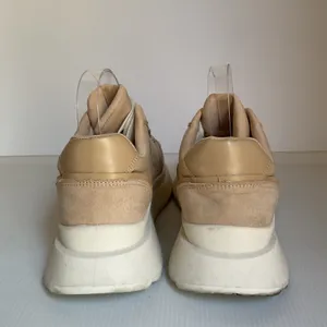 Madden Girl Chunky Platform Sneakers Beige Neutral Colorblock Casual Shoes Sz 10 thumbnail 5