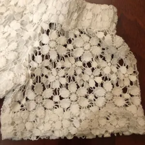ALC Frank Bolen Lace White Floral Mini Off the Shoulder thumbnail 6