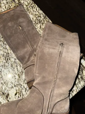 UGG Gracen Mouse Suede Knee High 1989s Boots thumbnail 4