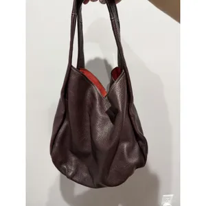 COACH Bandit Hobo 39 Natural Pebble Leather 86760 Plum Purple Leather Tote Bag I thumbnail 2