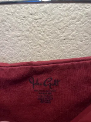 John Galt Brandy Melville Women’s Burgundy Tube Top Size XS or Small thumbnail 4