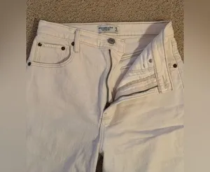 Abercrombie & Fitch The Ankle Straight Ultra High Rise thumbnail 3