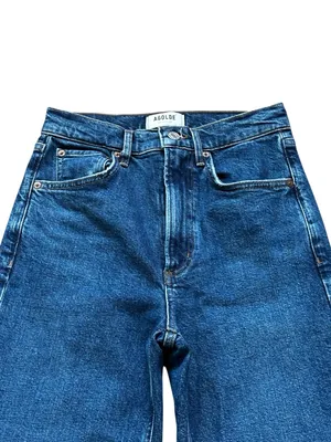 AGOLDE High Rise Stovepipe Jeans 90s Minimalist High Waist Casual Preppy thumbnail 3