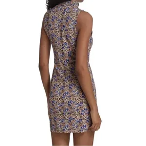 NWT Ramy Brook SIZE XL Leopard Stretch Mini Dress thumbnail 3
