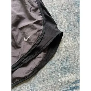 Nike Gray black Tempo Dri-FIT Brief Lined Running Shorts Women's Small thumbnail 3