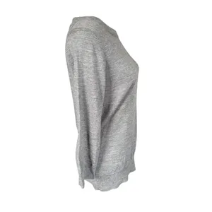 J. Crew long sleeve crewneck pullover wool sweater top women's size small thumbnail 3
