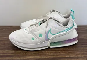 Nike Air Max Furyosa Womens 11 White Teal Purple Sneakers CZ1639-100‎ thumbnail 1