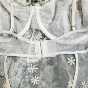 INC International Concepts‎ Daisy-Embroidered Babydoll Lingerie Chemise thumbnail 7