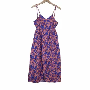 Universal Thread Boho Floral Tie-Back Midi Dress Cottagecore Garden Party XXL thumbnail 9