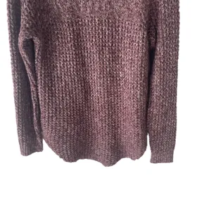 Abercrombie &‎ Fitch Size Medium Purple Knit Cowl Neck Sweater Preppy Academia thumbnail 3