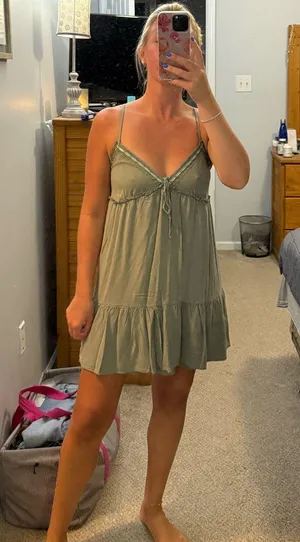 Aeropostale Green Dress Mini thumbnail 1