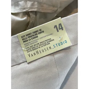 Van Heusen Studio City Short Modern Fit Bermuda Length Beige NWT Size 14 thumbnail 10