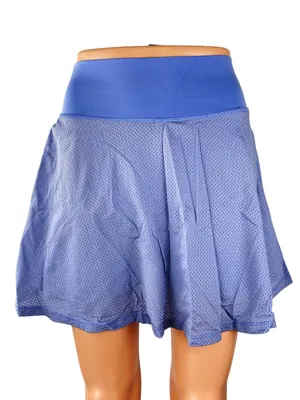 Buff Bunny Blue Cellular Blue Mesh A Line Tennis Golf Athletic Skort Skirt Sz M thumbnail 1