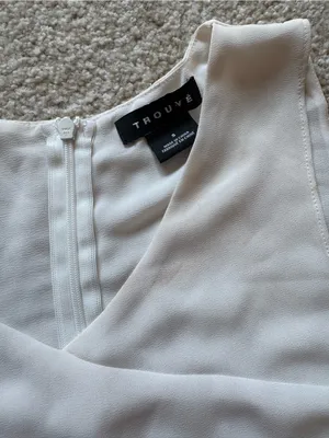 Whit tank blouse White thumbnail 2