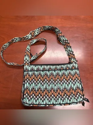 Vera Bradley Sierra Stream Pattern Crossbody Purse thumbnail 4