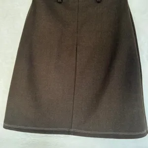 Zara Woman Brown Cargo Mini Skirt Womens‎ Size M Utility A-Line Contrast Stitch thumbnail 5