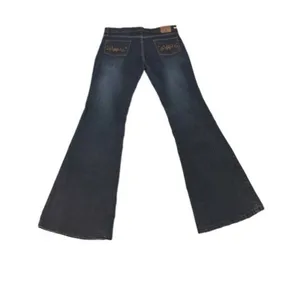 Danesi Boot Cut Jeans Bedazzled Mid Rise 90s NWT Festival Hippie Juniors 11 thumbnail 2