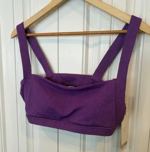 Calia‎ Purple Bikini Top Size Large thumbnail 1