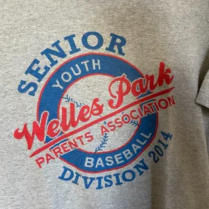 Welles Park baseball graphic tshirt size medium thumbnail 6
