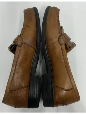 Earth Shoe Loafers Women’s Size 9W Sable Brown Leather Upper Comfort Preppy Y2K thumbnail 9