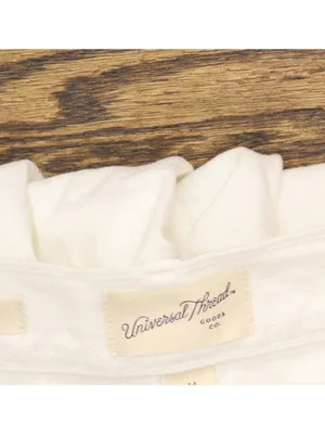 Universal Thread Womens Highest-Rise Palazzo Wide Leg Jeans 94444875 White 14 thumbnail 3