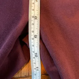 Aerie burgundy high rise leggings medium long thumbnail 5