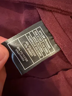BB Dakota Faux Suede Moto Jacket Burgundy Wine Braided Size Small - C61-122 thumbnail 6