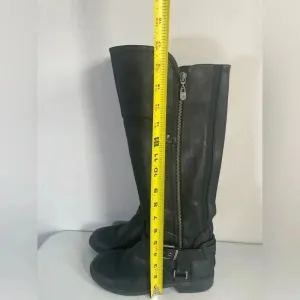 G by Guess Harson‎ Knee High Black Zipper Boot Sz 6.5M EUC! thumbnail 10