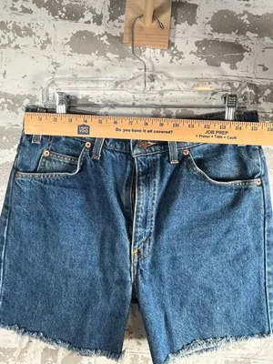 Levi’s | women vintage Orange tag denim cut off shorts thumbnail 5