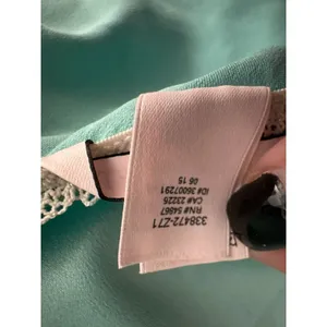 Victoria's Secret Blue Satin Lace Coquette Ballet Fairy Slip Dress Size Medium thumbnail 4