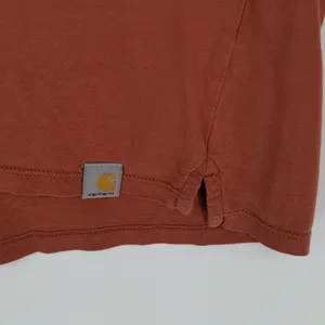 Carhartt Women's Relaxed‎ Fit Tee Shirt Size Large Orange Casual Classic Outdoor thumbnail 6