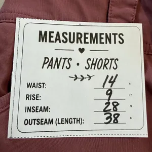 Duluth Trading‎ Womens Dry on the Fly Cargo Hiking Pants Convertible Mauve 6x29 thumbnail 13