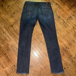 7 for All Mankind 30 Roxanne slim leg ankle designer jeans thumbnail 5