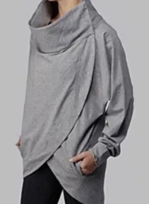 LULULEMON Jacket 6 Cocoon Wrap Sweater Athleisure Coastal Minimalist Boho RARE thumbnail 1