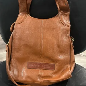 Fossil Tan Leather ShoulderCrossbody  Bag thumbnail 5