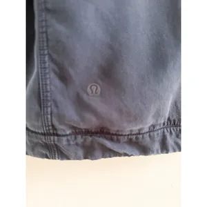 Lululemon | Blissed Out Wrap Hooded Tencel Jacket Navy | Sz 6 thumbnail 7