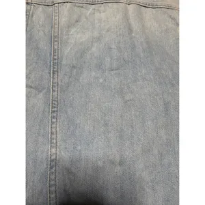 Madewell Women Small Light Wash Denim Trucker‎ Vest Blue Button Up Western Moto thumbnail 4