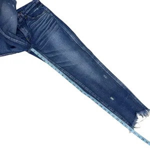 Moussy Daleville Long Vintage‎ Dark Wash Distressed Jeans thumbnail 10