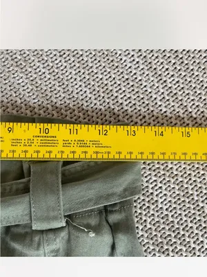 Tinseltown Olive Utility cargo Mini Skirt with Belted Waist thumbnail 6