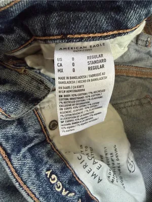 Low Rise Straight-Leg Blue Jeans thumbnail 4