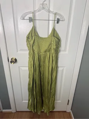 ASTR The Label Maeve Midi Dress in Lime XL thumbnail 4