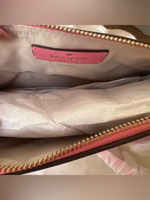 Kate Spade Sadie Small‎ Crossbody Blossom Pink Saffiano Leather NWT thumbnail 13