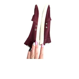 TOMS Alpargata Slip On Sneakers Shoes Size 7.5 Red Maroon Canvas Womens Casual‎ thumbnail 7