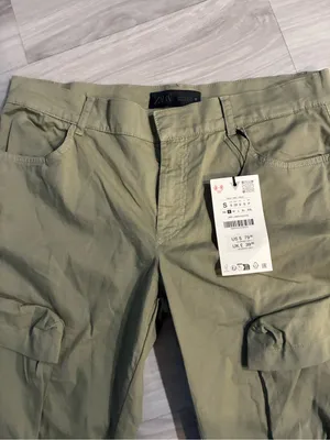 Women’s Zara Cargo Pants - Olive Green thumbnail 2
