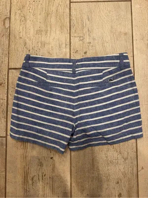 Striped Blue and White Vineyard Vines Shorts thumbnail 5