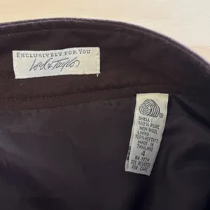 Vintage Lord & Taylor Brown 100% Pure New Wool Button Wrap Mini Skirt Size 4 thumbnail 7