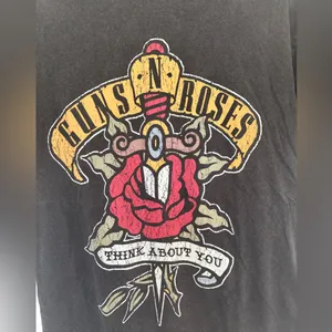 Guns and roses cotton on relaxed boyfriend tee thumbnail 2