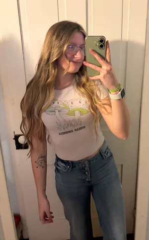 American eagle mushroom spread kindness baby tee   thumbnail 1